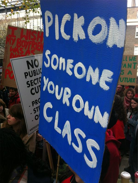 Student protest November 9, 2011