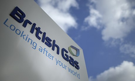 Image of British Gas sign.