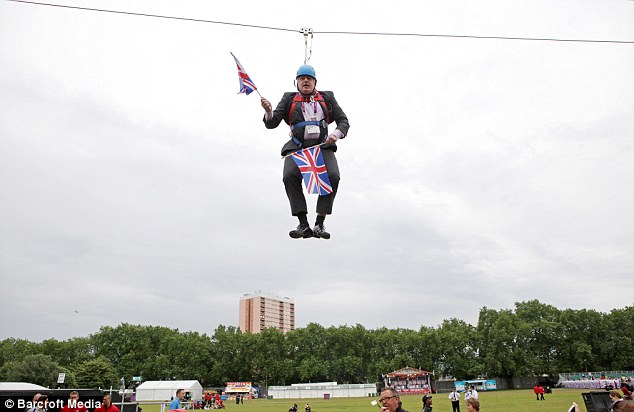 Image of Tory idiot Boris Johnson